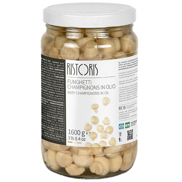 BABY CHAMPIGNONS IN OIL