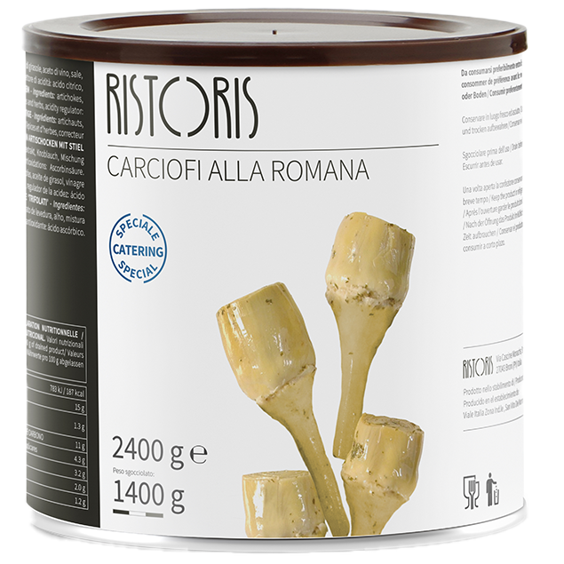 ROMAN STYLE ARTICHOKES IN OIL - TIN